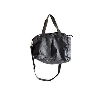 LeSportsac Messenger Crossbody Shoulder Bag Women's Black Travel